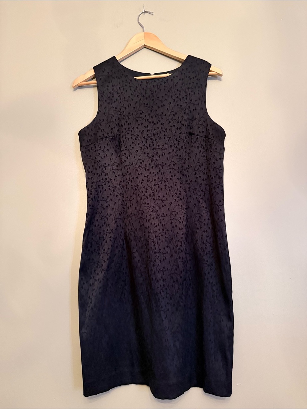 Braemar Jeremy Scott Vintage Black Sleeveless Shift Dress Size 9/10